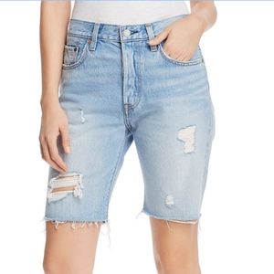 Levi's high waisted shorts